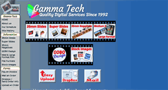 Desktop Screenshot of gammatech.com